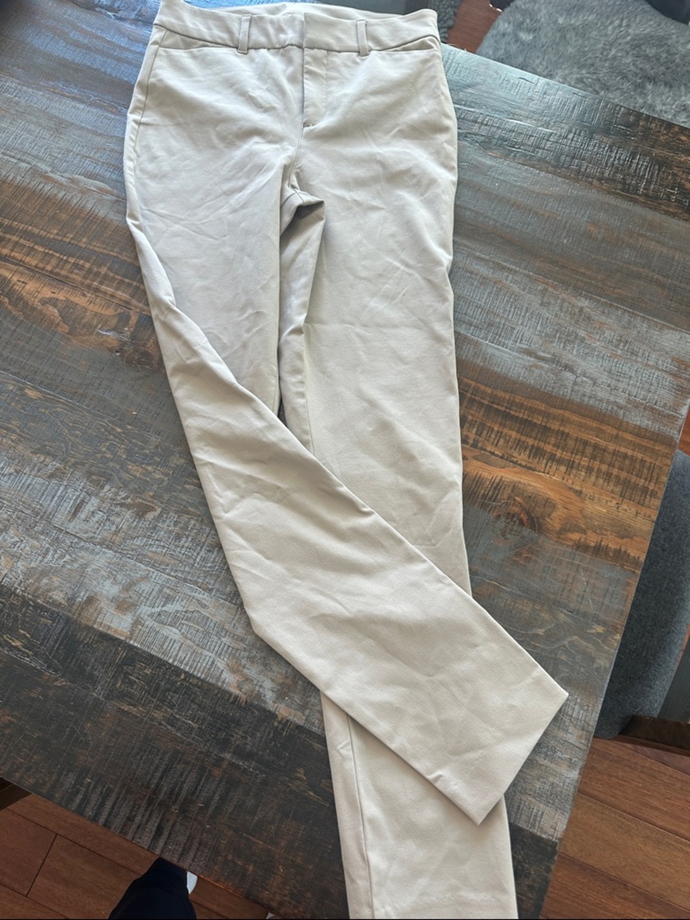 Old Navy Pixie Skinny High-Rise Pants in Light Khaki - Tall